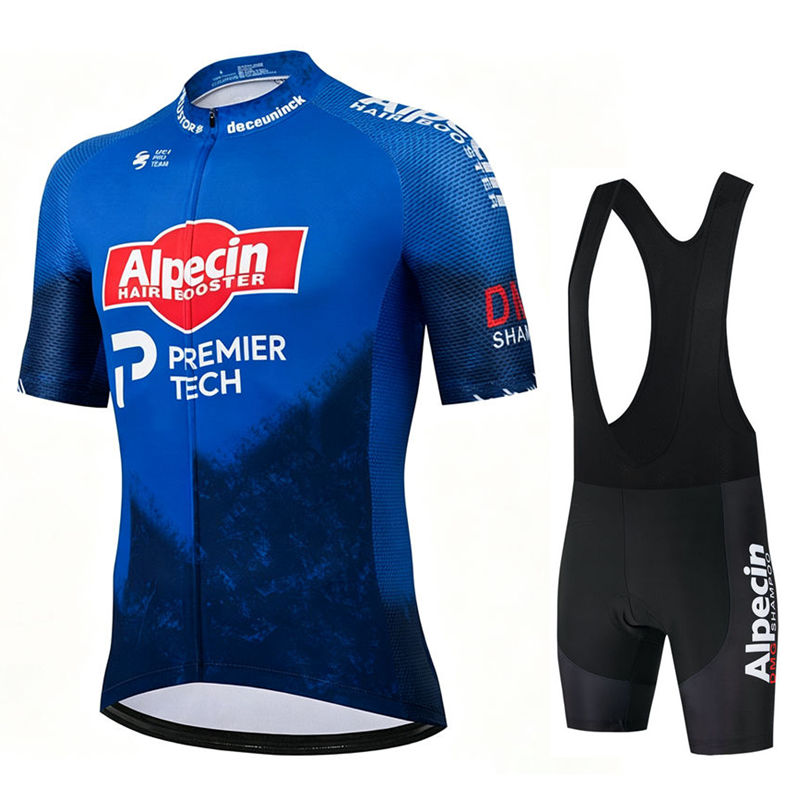 Cycling Gear Leaderboard - Alpecin Pro 사이클링 저지 세트 남성용