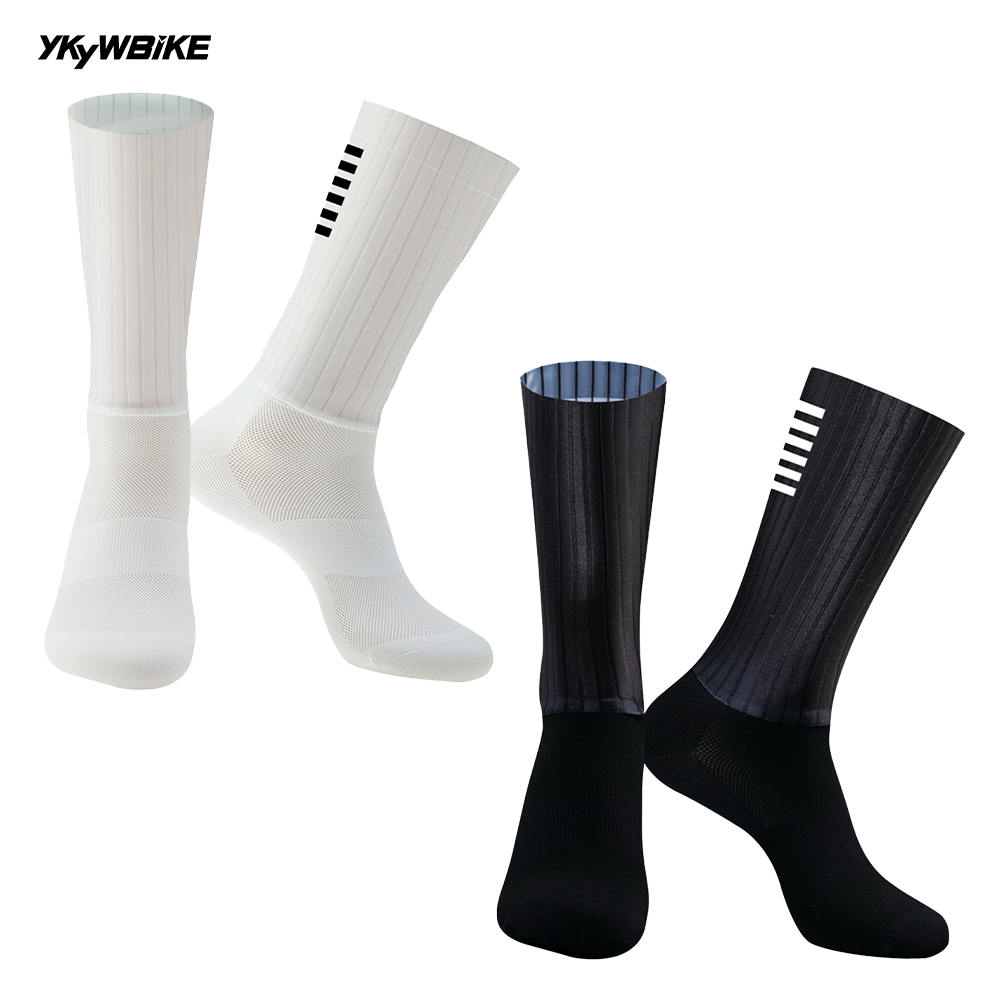 Ykyw Cycling Gear - YKYW 블랙 화이트 안티 슬립 실리콘