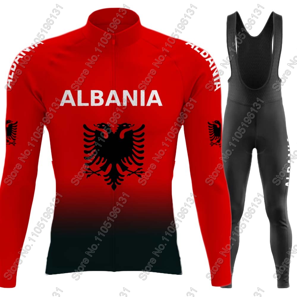 Cycling Gear Leaderboard - 알바니아 국가대표팀 2026 사이클링 저지 세트