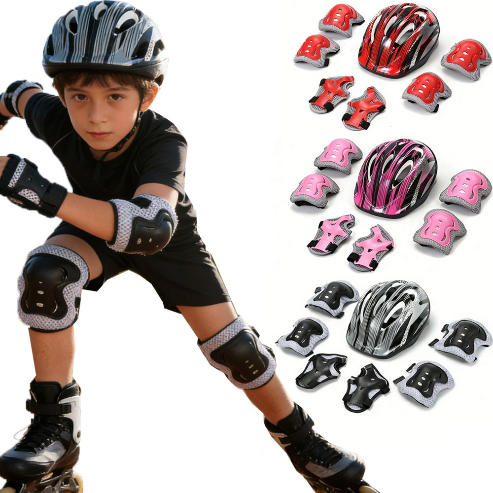 Cycling Gear For Kids - 자전거 스포츠 보호 장비 세트 조절