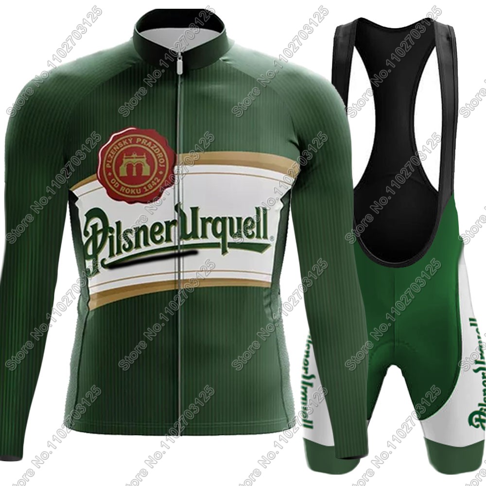 2025 음료 맥주 사이클링 저지 세트 여름 체코 긴  - Cycling Gear Leaderboard 리뷰 및 가격