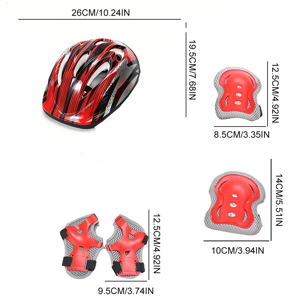 자전거 스포츠 보호 장비 세트 조절 가능한 어린이 안전 - Cycling Gear For Kids 리뷰 및 가격