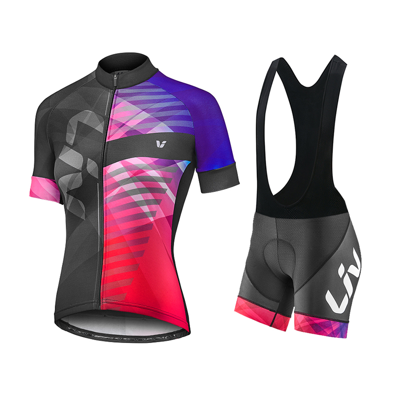 LIV 여름 사이클링 저지 턱받이 반바지 세트 여성 1 - Cycling Bib Shorts 리뷰 및 가격
